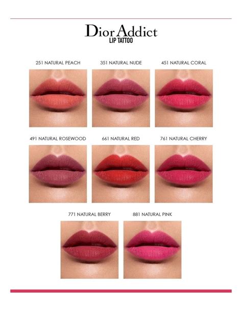 dior lip tattoo colours|dior lip tattoo price.